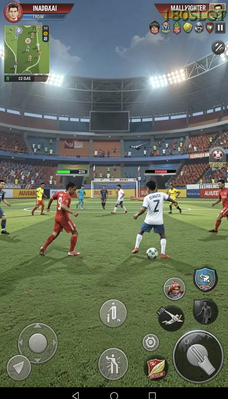 Cuplikan layar ANOBOY — menu navigasi